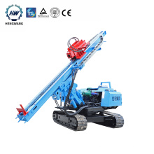 Portable pile driver solar piling machine for solar project